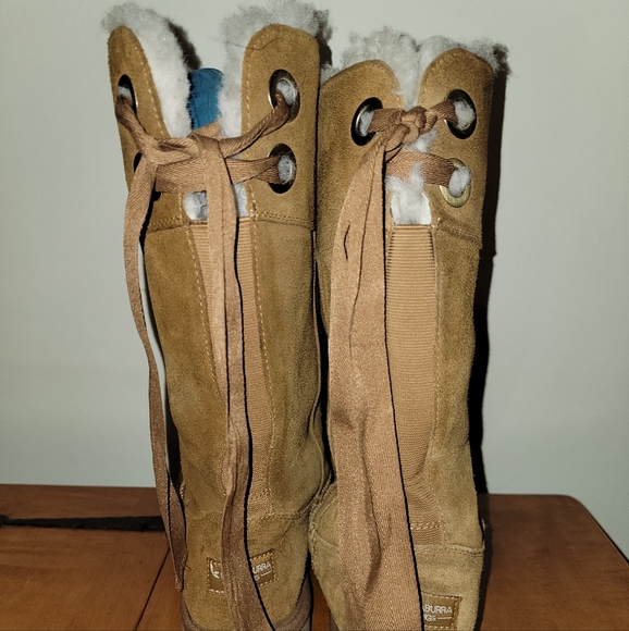 Koolaburra By UGG Tall Boot with Bow Tan - Picture 6 of 8